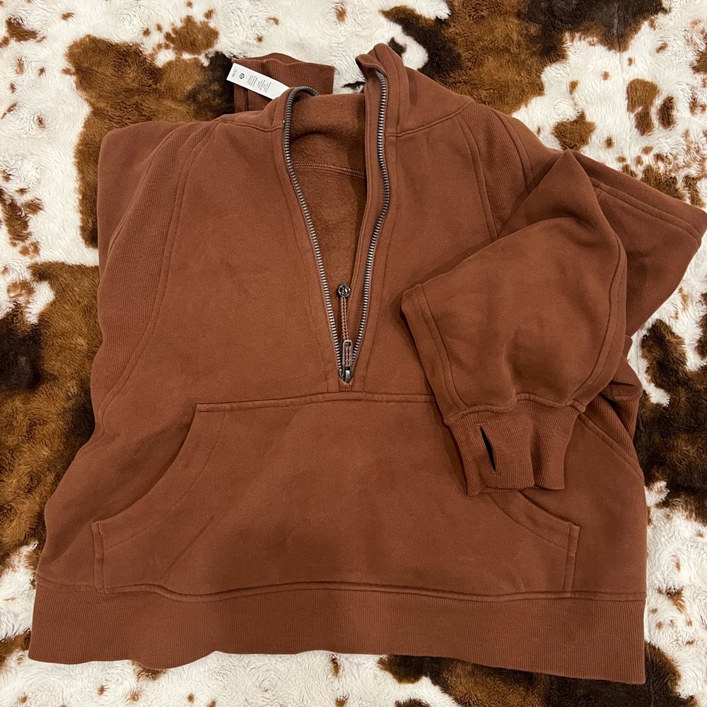 Lululemon 1/2 zip scuba oversized hoodie